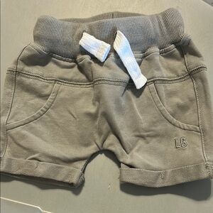 Little Bipsy Gray Elastic Waist Shorts